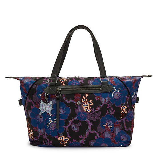 Kipling Art Medium Anna Sui Tote Tassen Zwart Camo | BE 1455NW